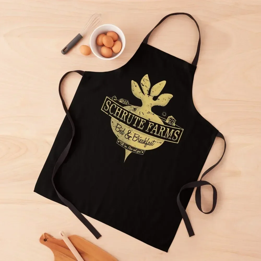 

Schrute Farms (Special Mose edition!) Apron Cooking Kitchen Special Accessories work ladies Chef jacket men Apron