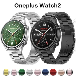 Stainless Steel Bracelet for OnePlus Watch 2/3 Strap Business Wristband 22mm Watch Straps for OnePlus Watch/Watch 2 Correa Bands