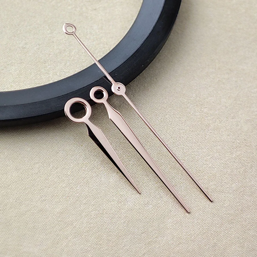 Nh35 mãos em forma de espada prata ouro modificar mãos sem mãos luminosas relógio acessórios para nh35 nh36 4r movimento mecânico