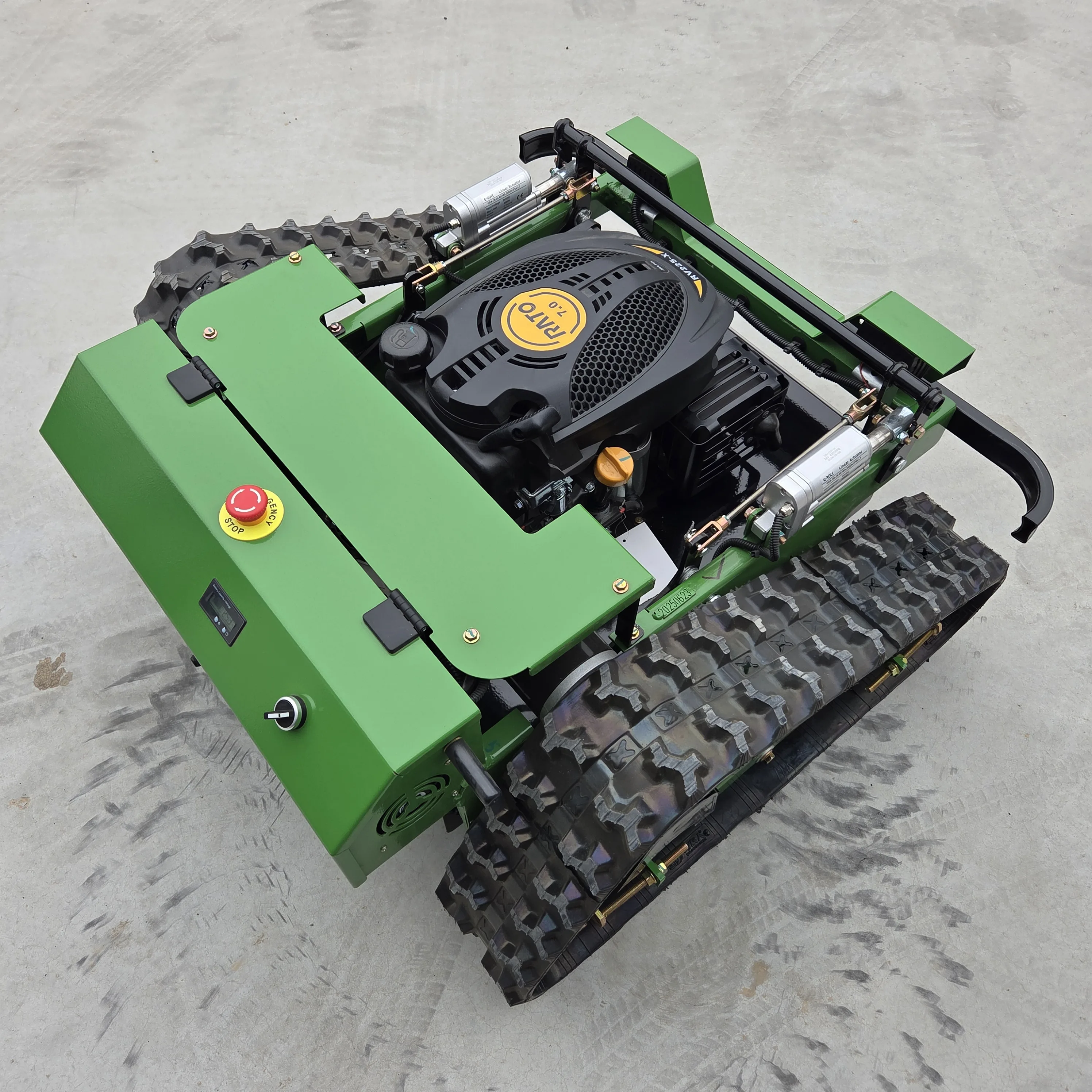 

Fully automatic remote control lawn mower, household lawn mowing robot, climbing tool, efficient removal of garden weeds