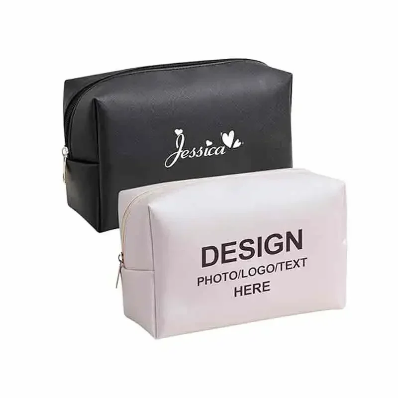 Bolsa de maquillaje personalizada LB03, puede personalizar con su imagen o texto Bolsa de cosméticos impermeable