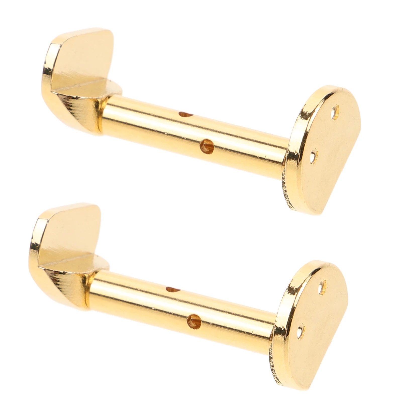 

2pcs Chin Rest Screws 4/4 3/4 Violin Metal Replacement Parts Strong Durable Support Cheek Rest Clamp Easy Install Tool Accessory