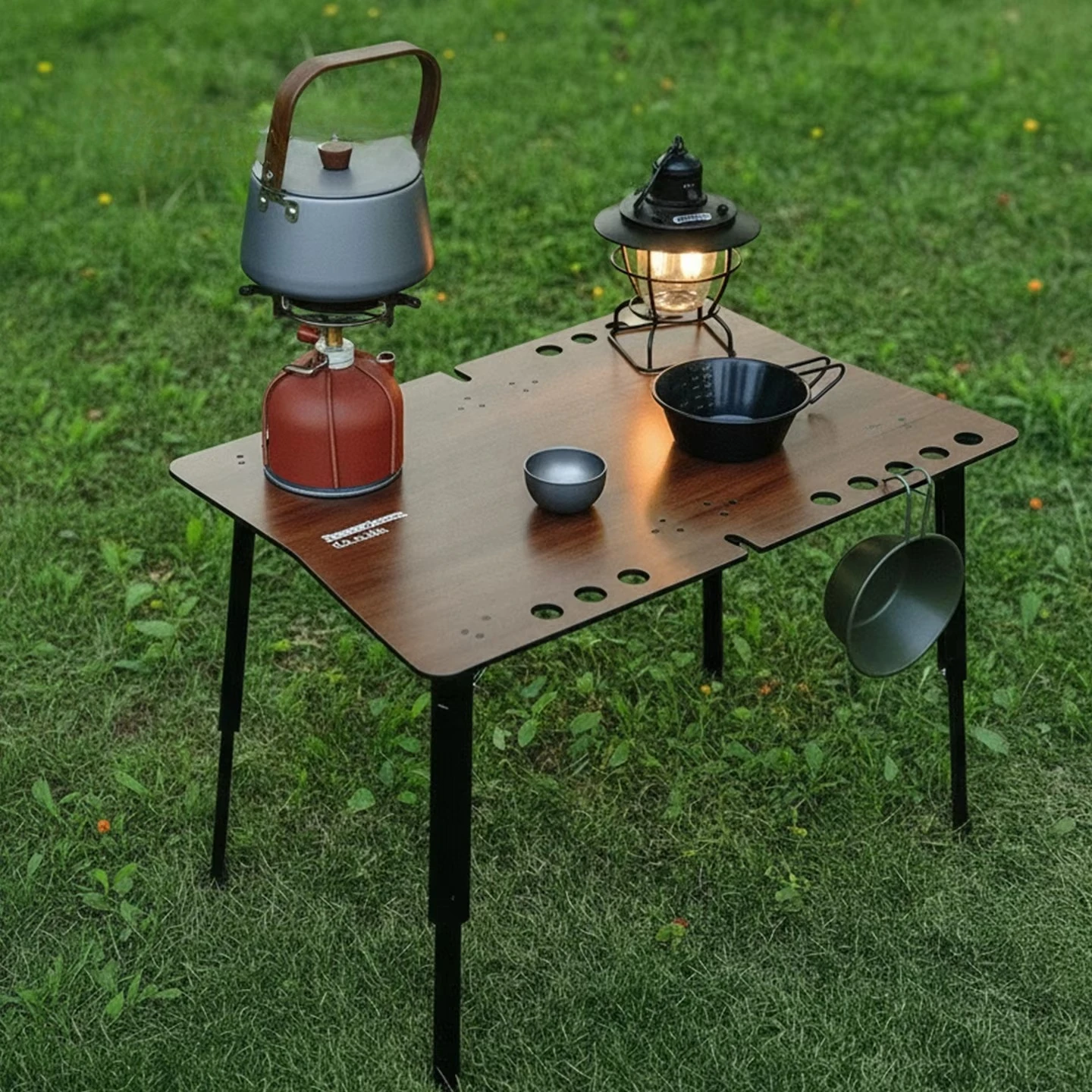 Outdoor Aluminum Folding Table - đánh giá và giá Camping Cooking Table Foldable