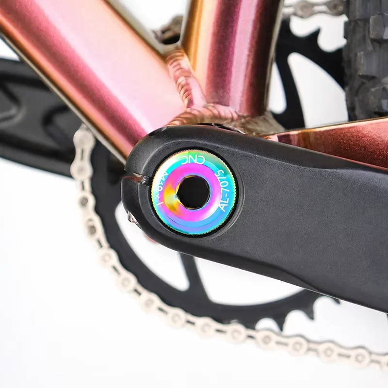 M15 M18 M19 M20 Bicycle Crank Arm Bolt CNC Aluminum Alloy Bottom Bracket Screw with Washer for MTB Road Bike