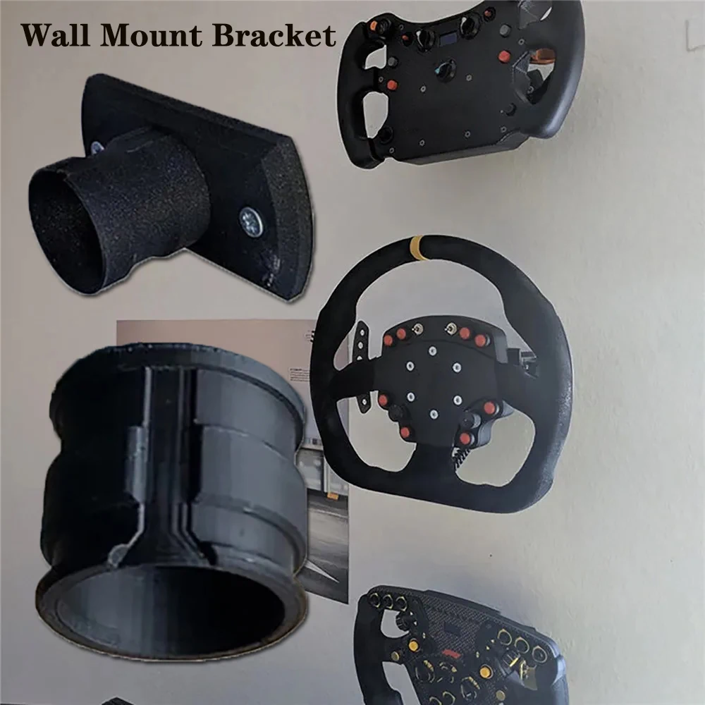 Soporte de montaje en pared para volante, extrusor con tornillos para FANATEC, accesorios de fijación