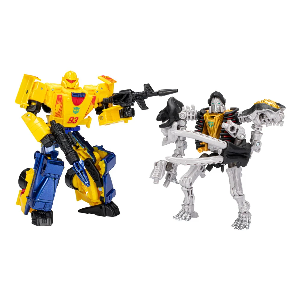 [Op voorraad] Hasbro Transformers Legacy Wreck N Rule Collection Leadfoot en Masterdominus (G2 Universe) 5,5-inch figuurmodel speelgoed