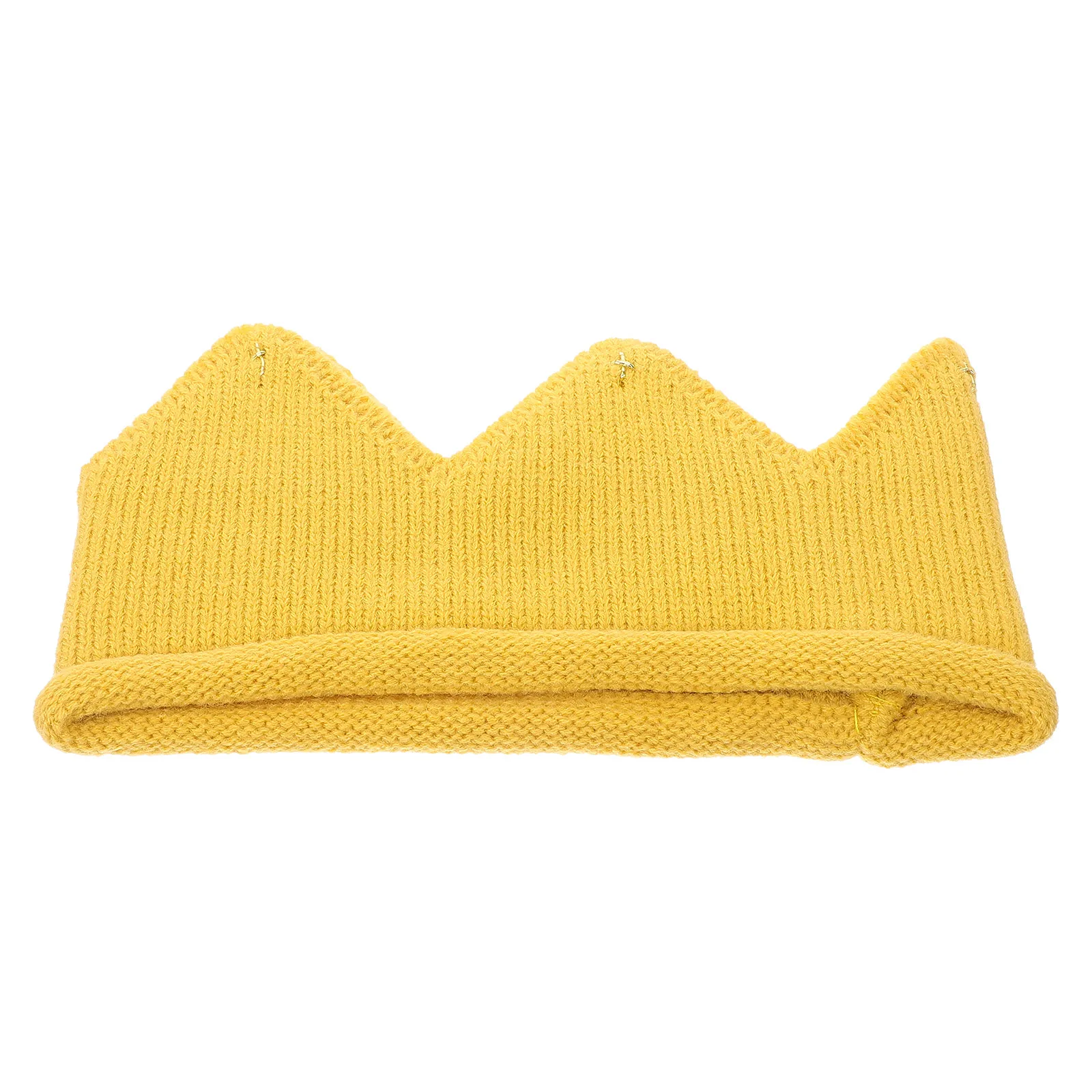 

Knitted Hats Baby Girl Boy Warm Crown Hat Photo Party Occasion Stylish Acrylic Children Accessories