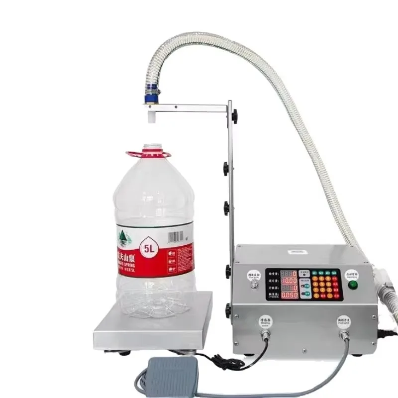 Automatic Anti Corrosive Acid Alkali Liquid Bottling Filler Quantitative Bottle Filling Machine