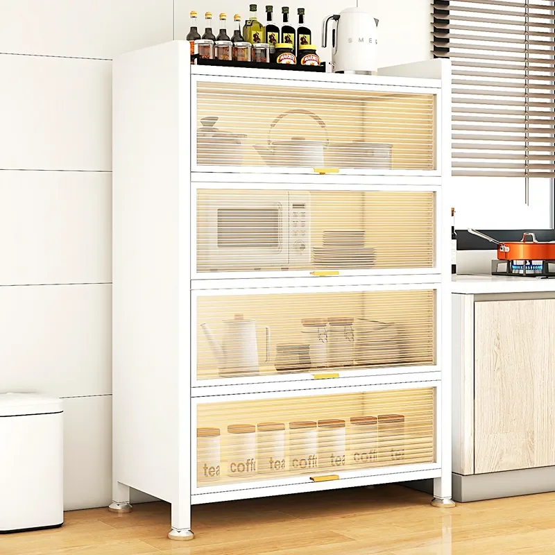 

Multi-layer Organizer Storage Home Furniture Cabinet Kitchen Cabinets Kitchen Pantry Buffet Large Capacitypromote sales