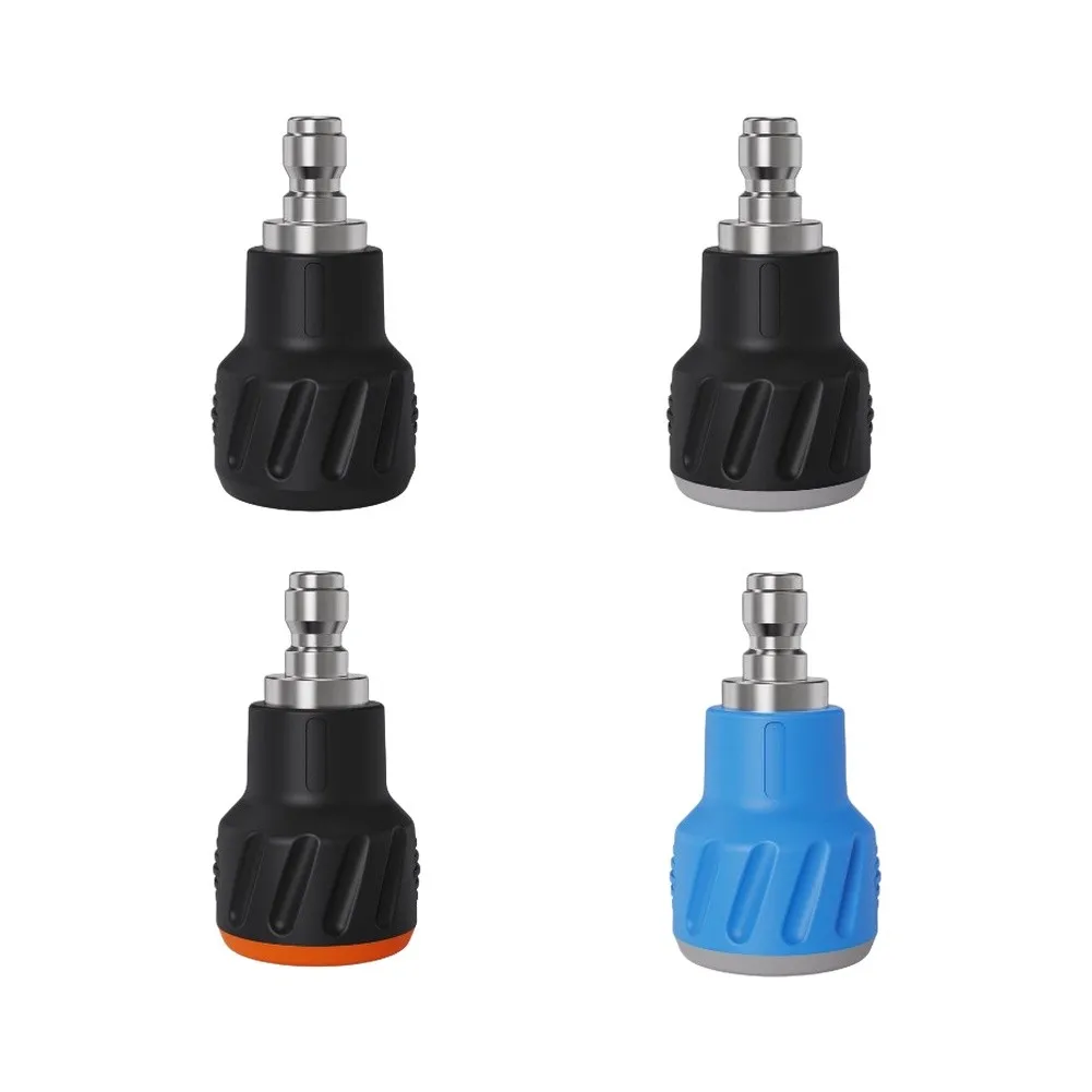 Stainless Steel Nozzle Kit for Pressure Washers 304 Grade with Silicone Protection 25 Degree and 40 Degree Versions