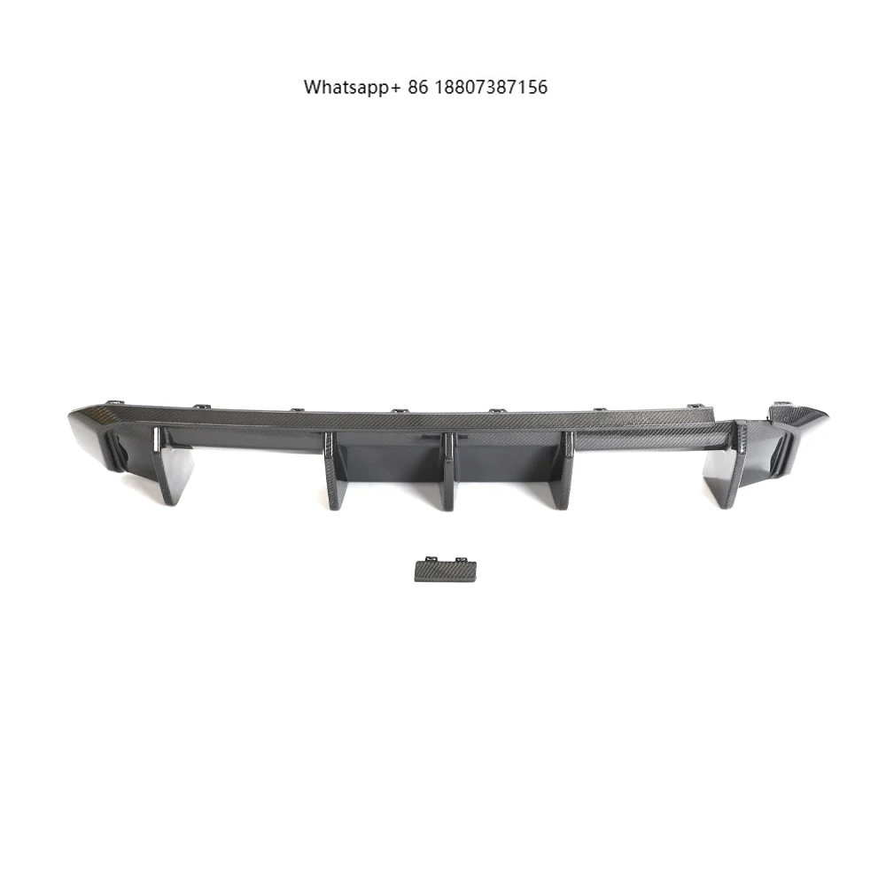 

REAL CARBON Rear Bumper Diffuser Lip Spoiler Splitter forBMW G82 M4 2021-23