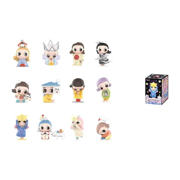POP MART Nyota Free Growth Collection Mystery Boxes Single Mystery Box/Whole Box 12 Pcs PPMT-2411-0107