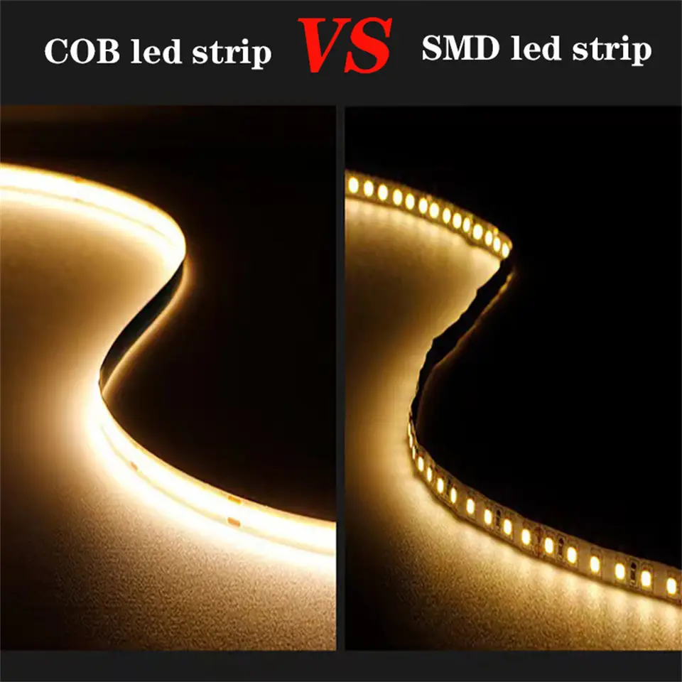 5V USB COB Led Strip Lights with 3key Dimmer Flexible Diode Tape White Warm White for Room TV Mirror Backlight Cabinet Light - 4