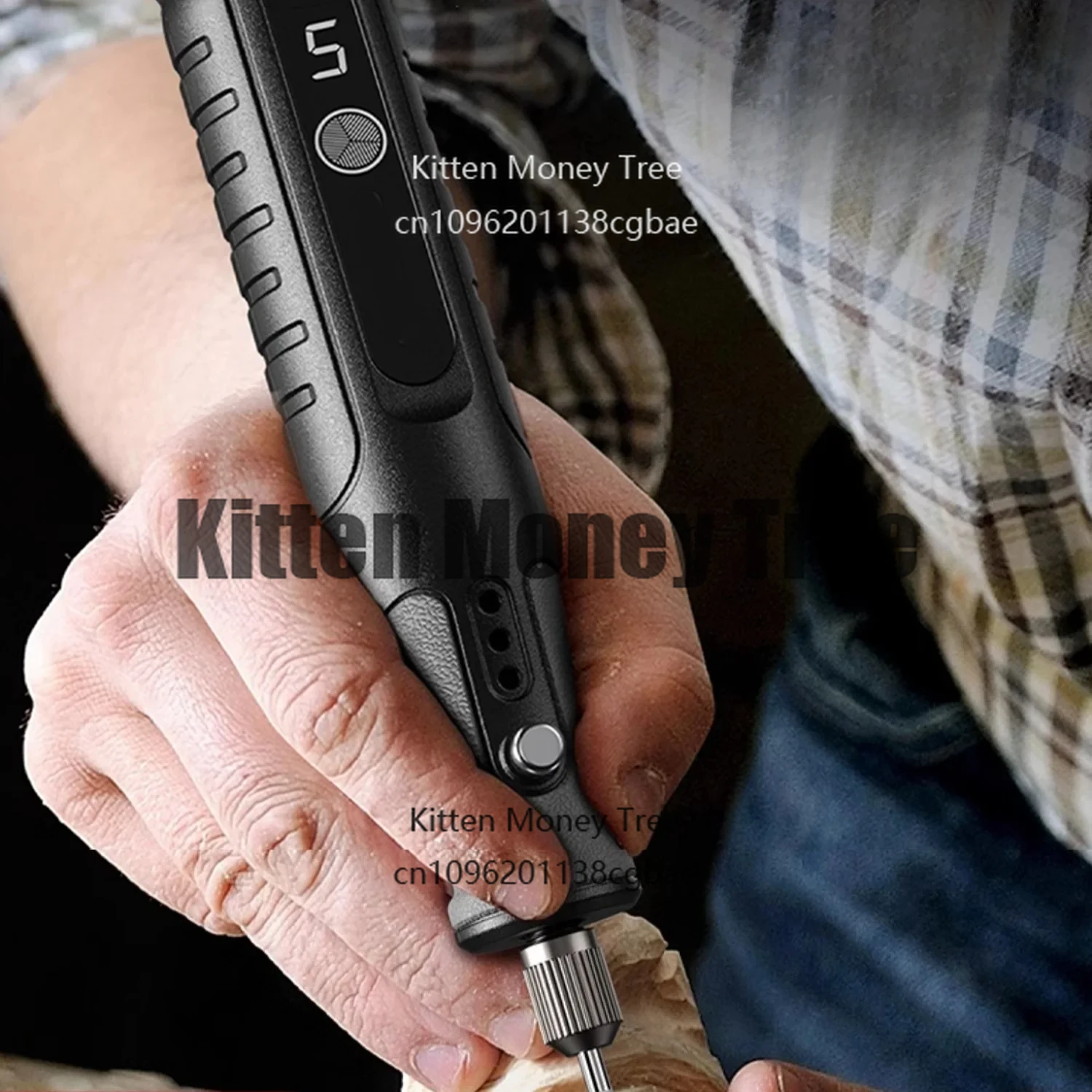 

5-speed Regulation Mini Electric Screwdriver Polishing Carving Woodworking Drilling Machine for Jewelry and DIY Power Tool Sets