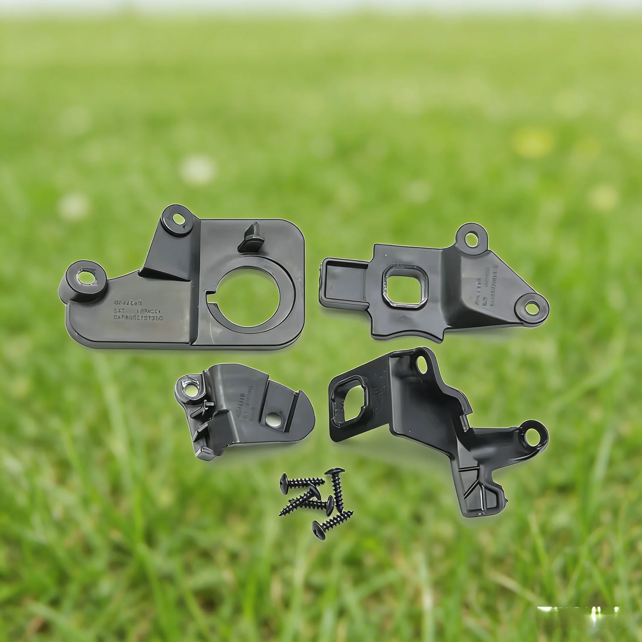 Car Headlight Repair Kit Bracket Protective Ring Plastic Repair for Citroen C5 Black High Quality 6212F0,6212.F0,6212F1,6212.F1