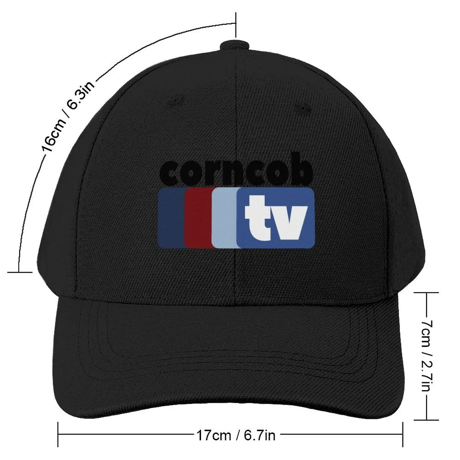 corncob tv Baseball Cap Uv Protection Solar Hat Golf fashionable Mens Caps Women's