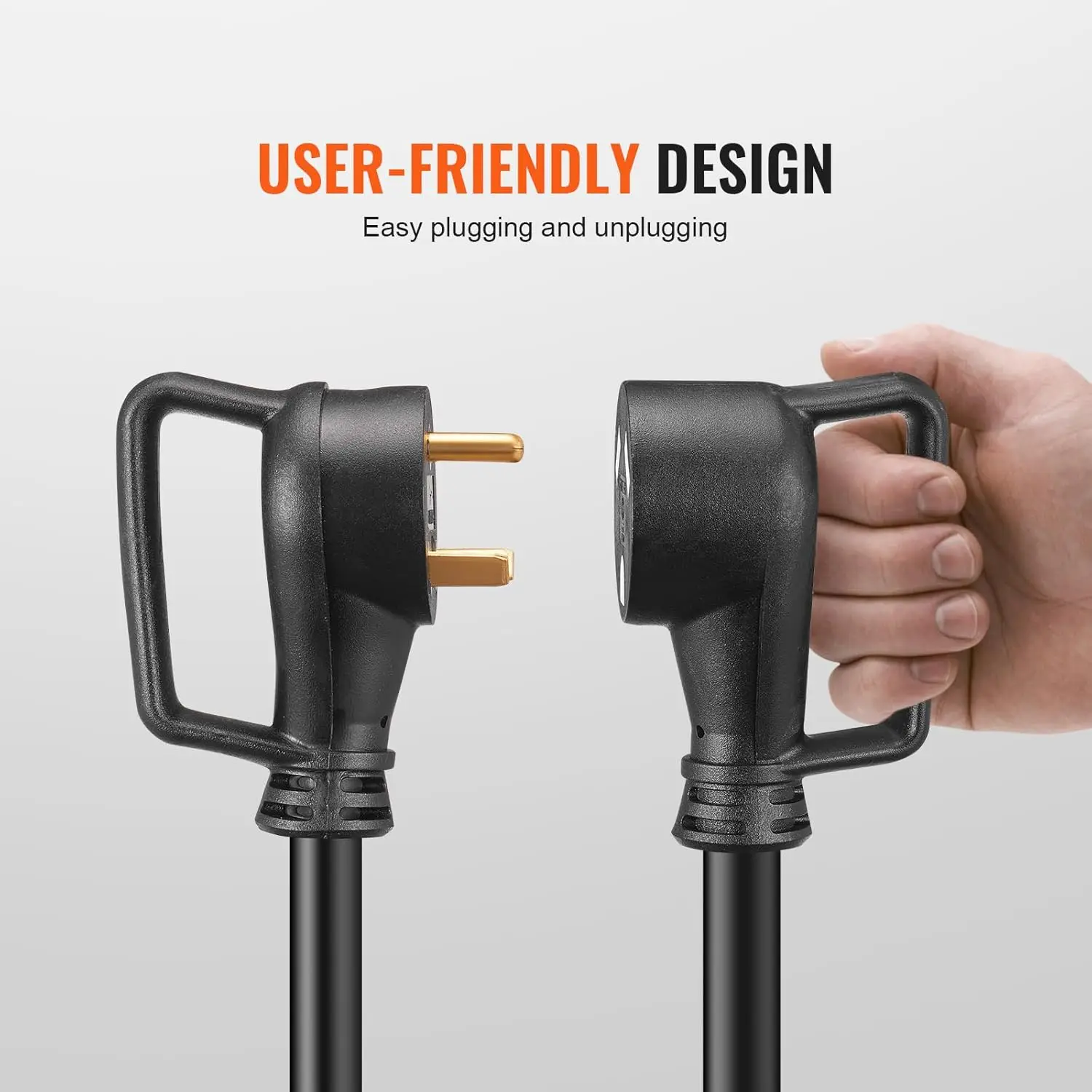 Protector contra sobretensiones RV, 30 amperios, 2700 joules Protector de voltaje RV Monitor Analizador de circuito Protector de energía