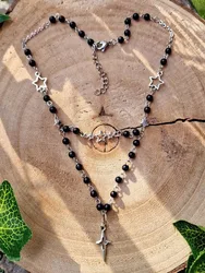 Star Shopping necklace Fairycore Necklace Y2k Jewlery Beaded Necklace