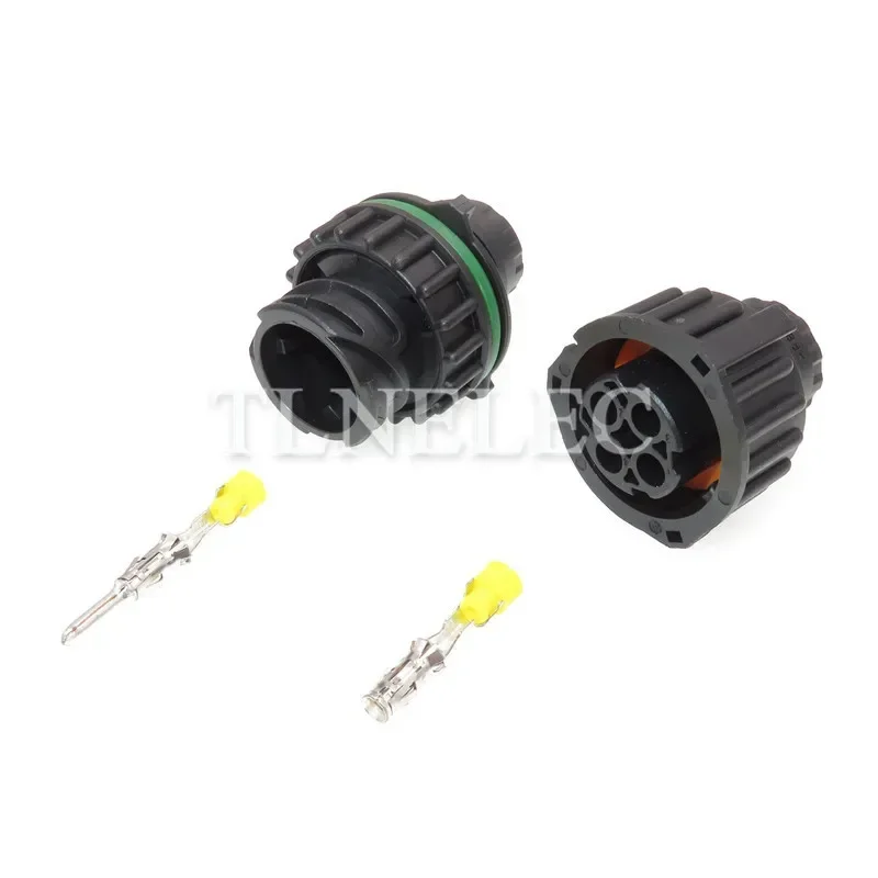 1-967402-1 1-967325-1 TE Tyco 4 Pin Male Female Circular HOWO A7 Odometer Speed Sensor Auto Connector
