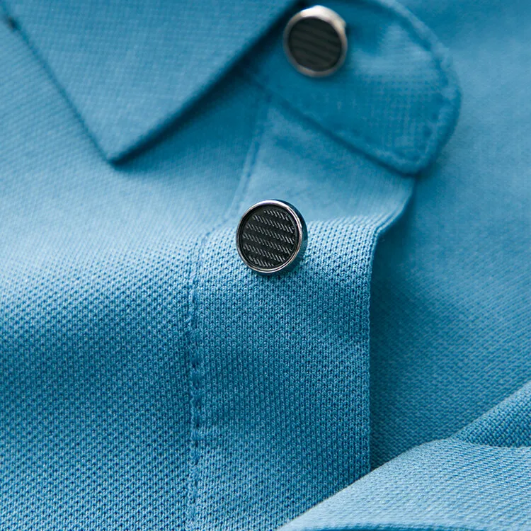 Polo imprimé à manches longues pour hommes, tenue décontractée, extensible, respirant, durable, commPiedmont