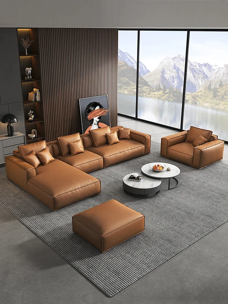 Living Room Sofa,Italian Design Profile Sofa Suit Villa Living Roomhousehold Furniture Sofa Sectional