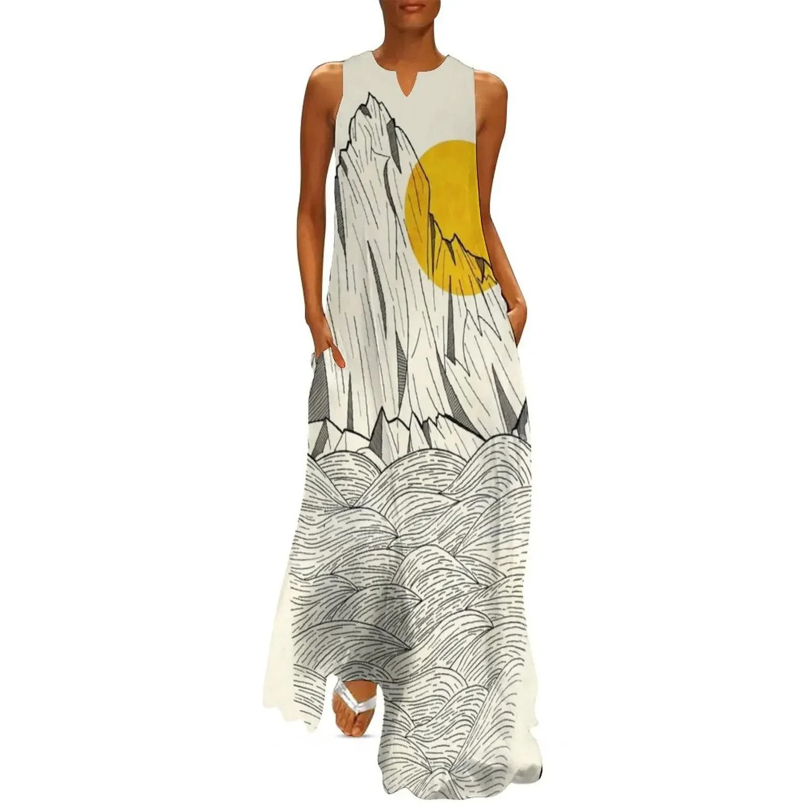 

Sun Cliffs Long Dress clothes for woman dress korean style Womens dresses Women's summer dress
