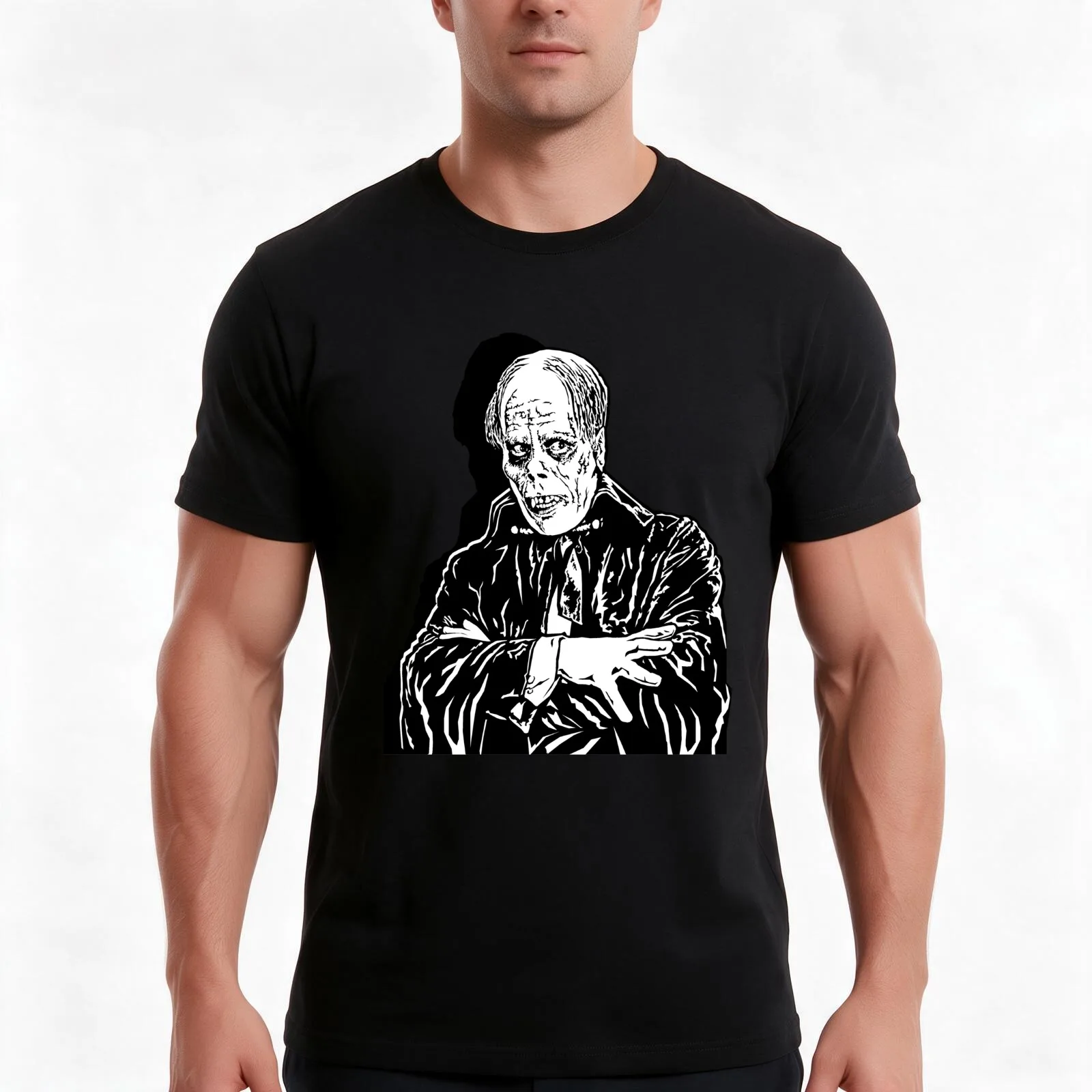The Phantom of the Opera T-Shirt Summer Casual Cotton Tee Oversized Streetwear Tops Vintage Graphic Print Unisex Men Women