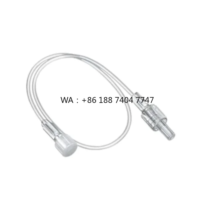 kit-d'injection-contrastee-a-pression-moyenne-avec-ligne-de-surveillance-haute-pression-pour-usage-medical-	-implants-et-interventions