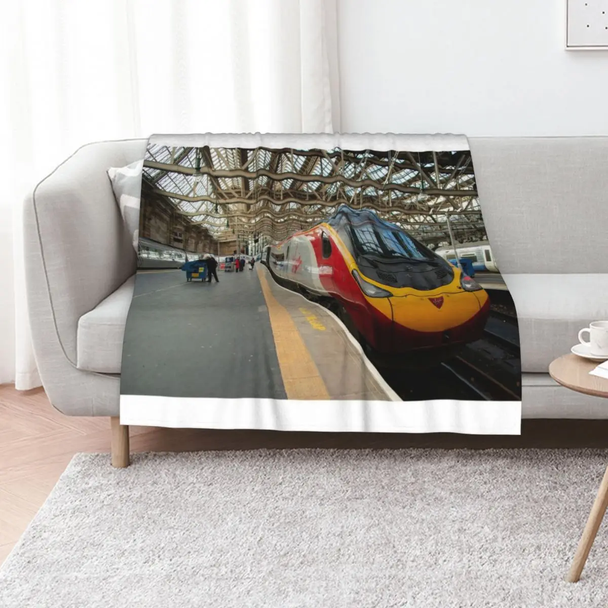 Glasgow Pendolino Throw Blanket manga Bed Soft Big Hairy Thin anime Blankets