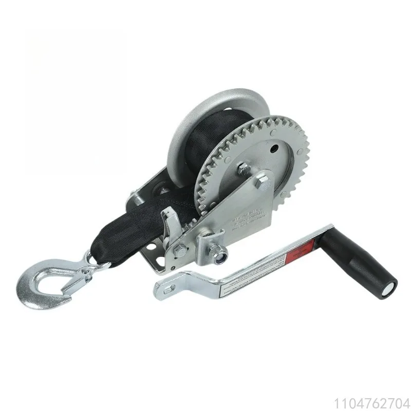 

Hand Winch 600lb 1200lb Manual Winch Hoist for Boat Trailer Off-Road Recovery Truck Car Puller Accessories