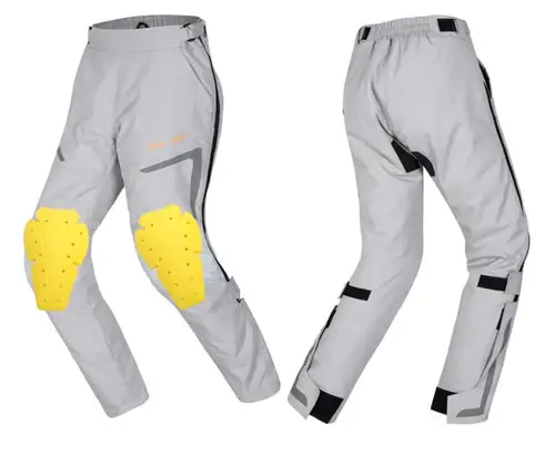 Los pantalones transpirables de verano para motocicleta, pantalones de motociclismo a prueba de caídas para hombre están equipados con pantalones desmontables de liberación rápida