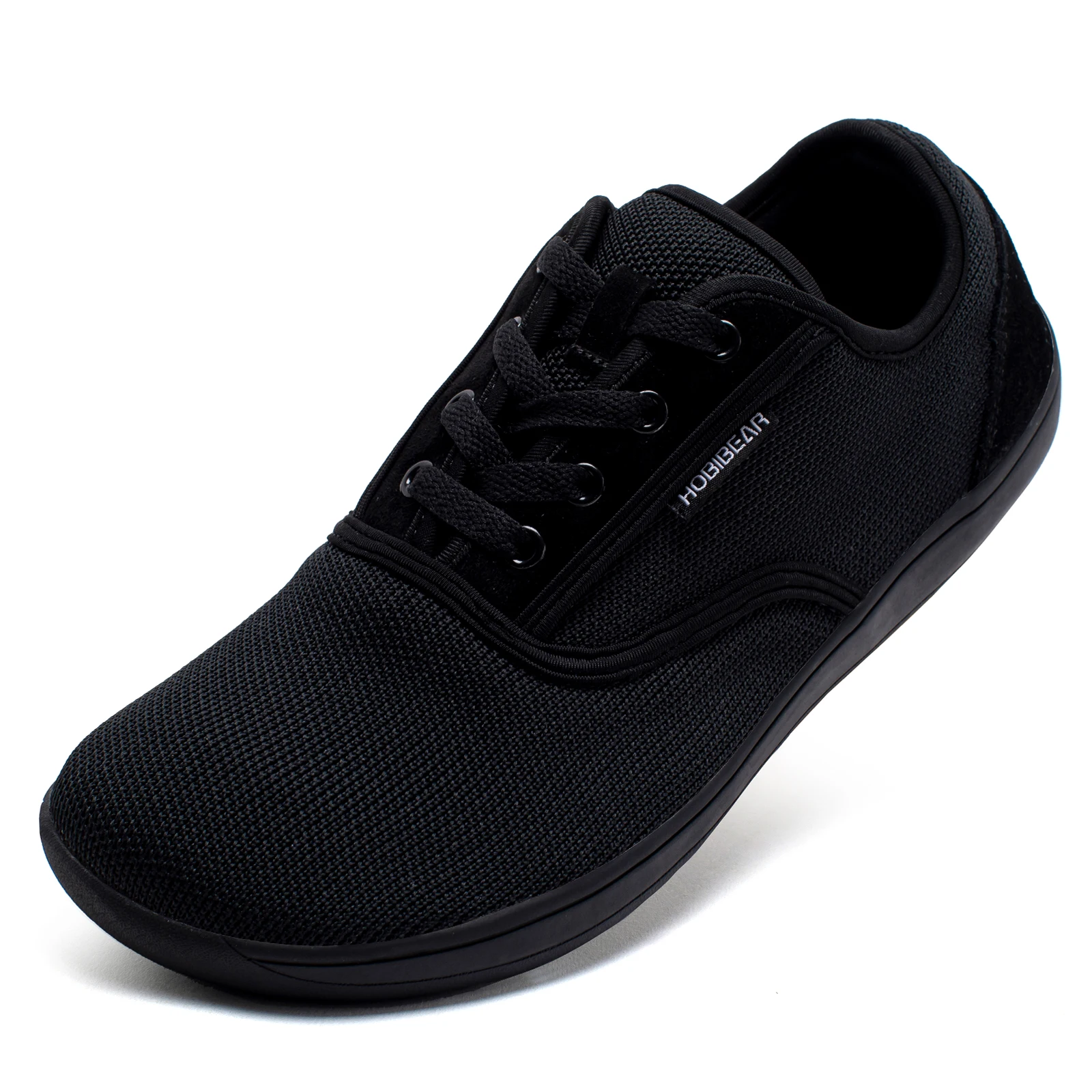 HOBIBEAR Buty na boso z szerokimi noskami dla mężczyzn Minimalistyczne, oddychające i wygodne buty do chodzenia po trasy