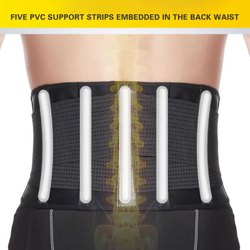 Waist Trainer Belt Compression Waist Support Gym Fitness Strap Belly Band Weightlifting Weightloss Waist Supports Men Women