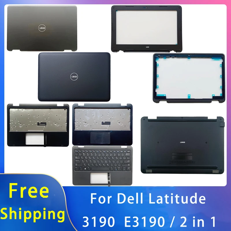 acessorios para laptop para dell latitude 11 3190 em lcd tampa traseira palmrest fundo com logotipo 04r0ft 00g935 017mhw novo 01