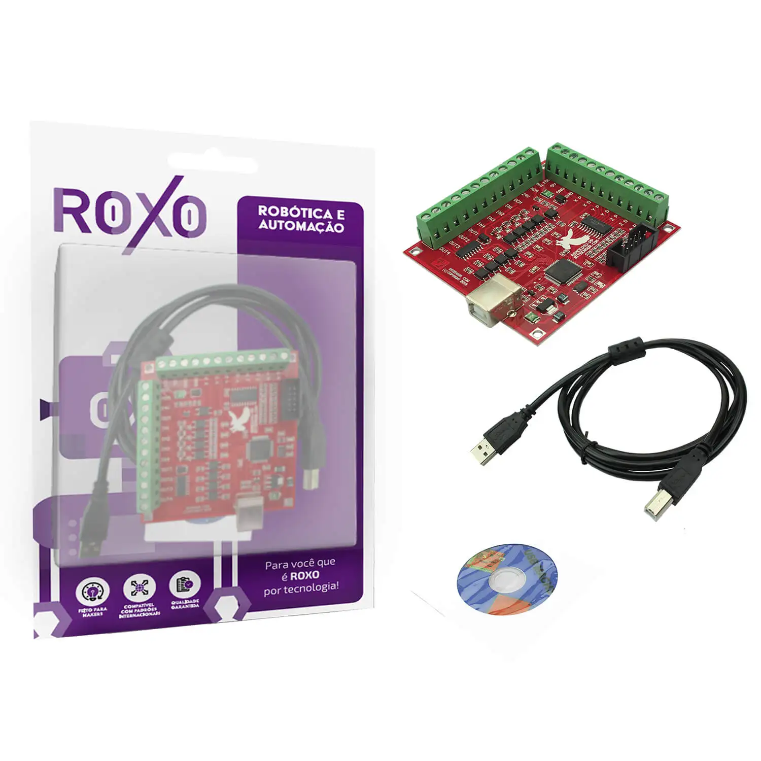 Mach3 - Cnc USB 100Khz - RoXo Driver Interface Module