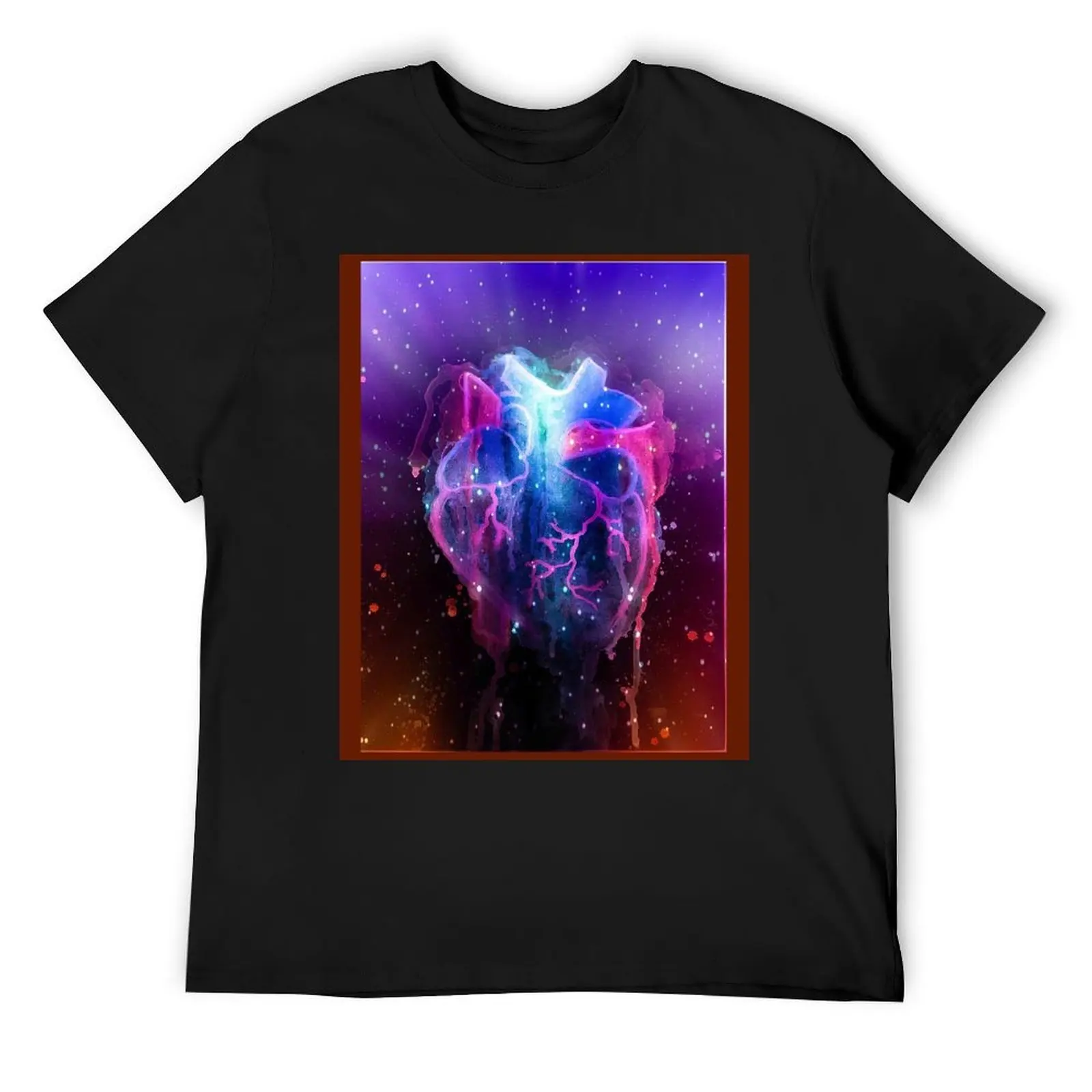 

Galactic Heart T-Shirt graphics man t shirt tops men workout shirt