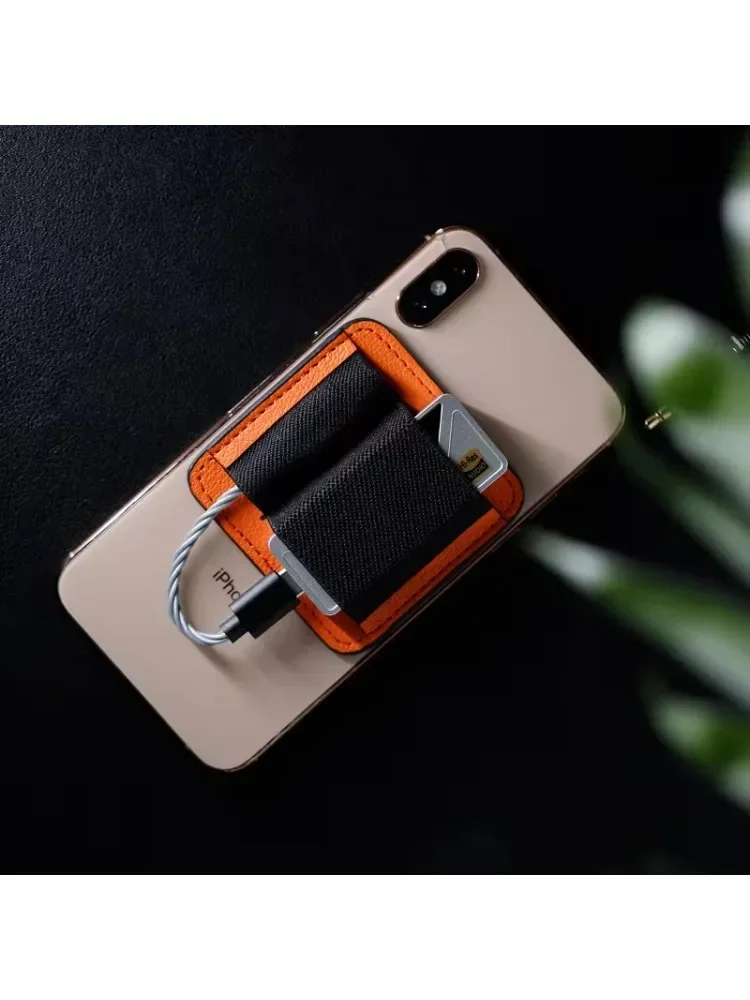 SHANLING USB DAC AMP Phone Pouch Magnetic Elastic Bands for UA4 UA3 UA2 UA1 with ios Android Phones