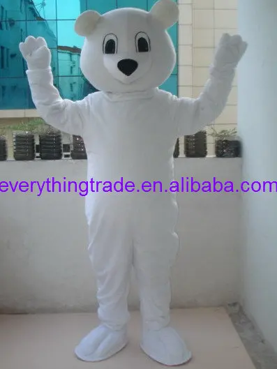 

New Adult Character Halloween Polar Bear Mascot Costume Halloween Christmas Dress Full Body Props Outfit Mascot Costume