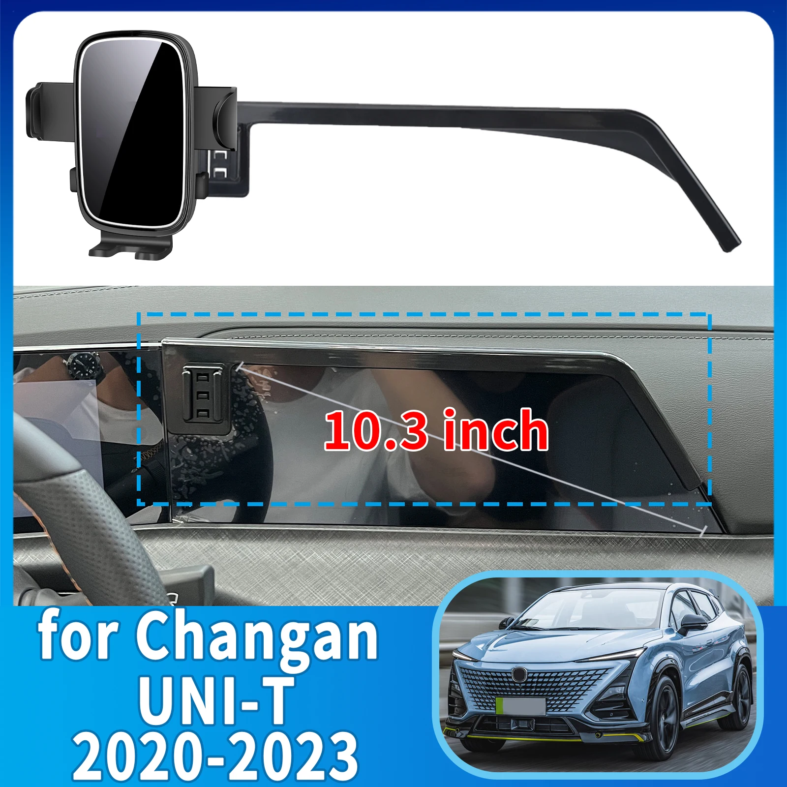 

fit for Changan UNI-T UNIT 2020 2021 2022 2023 Phone Holder, Dashboard Screen Mount Bracket Easy Installation​​ Car accessoires