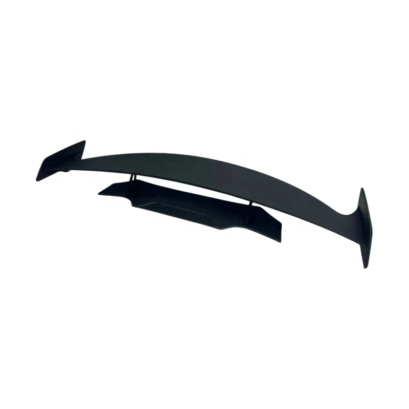 Reliable High Fitment Mon Style Dry Carbon Fiber Rear Spoiler Auto Exterior Part Double-layer Spoiler Emira Upgrade