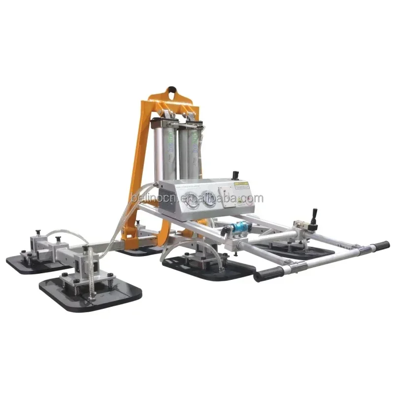 Vacuum Lifter for Granite and Marble Slabs Power Suction Cup Vacuum Gripper for Handling Stone Materials