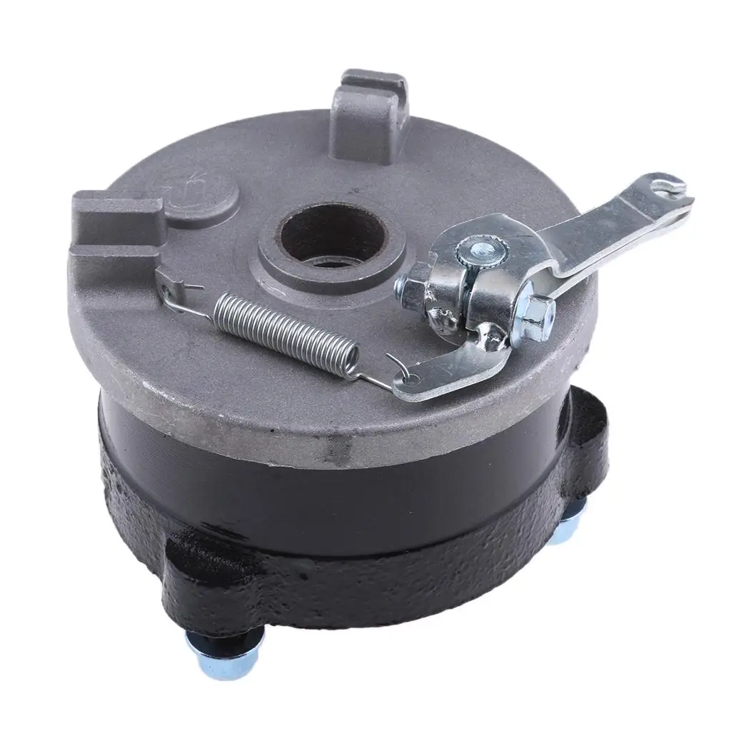 

Iron 3-Stud Brake Panel Hub Housing Wheel Drum Shoes for 110/125 Dirt