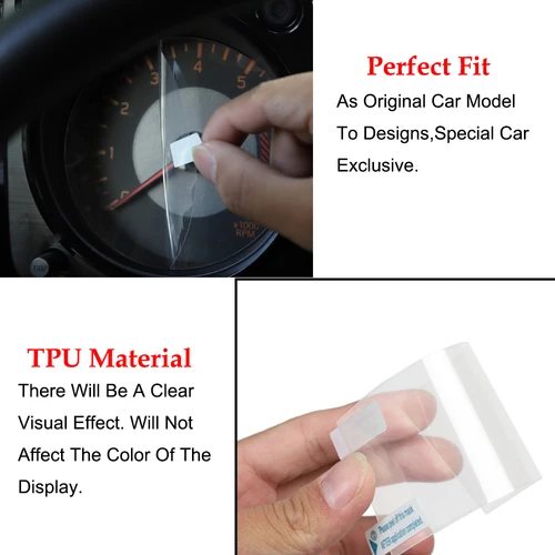 Imagen 2 del producto Panel de navegación para instrumentos de salpicadero de coche, película protectora de pantalla CD para Suzuki Jimny 2019-2025 JB64 JB74, accesorios interiores