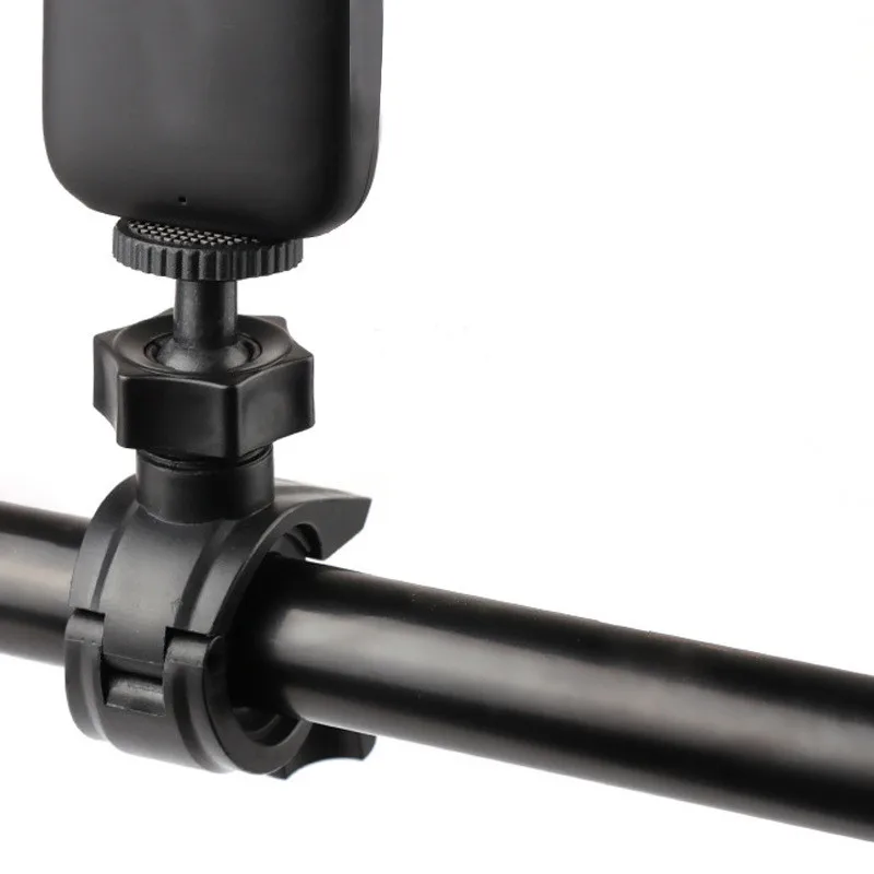 Handlebar Clamp Mount Motorcycle Bike Pole Mount For GoPro Hero 13 12 11 10 9 8 DJI Osmo Action 5 Pro 3 4 Cameras Insta360 X3 X4