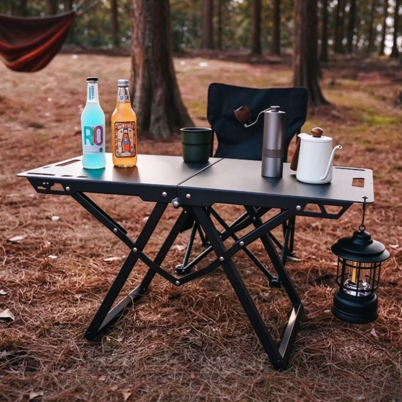 Pliable Beach Camp Table Backyard Coffee Lightweight Desk Foldable Table Moder Picnic Kamp Sandalyesi Mesas Gardens Furniture
