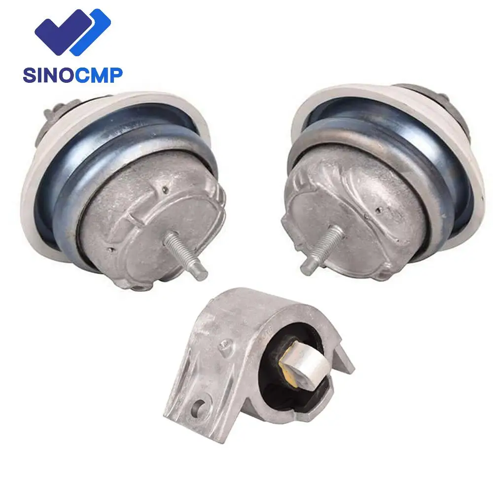 3Pcs Engine Motor Mount For Jaguar XF 2009-2009 4.2L Fit Jaguar XJ 2010-2013 5.0L L+R &Trans Mount C2P17845, C2D38505