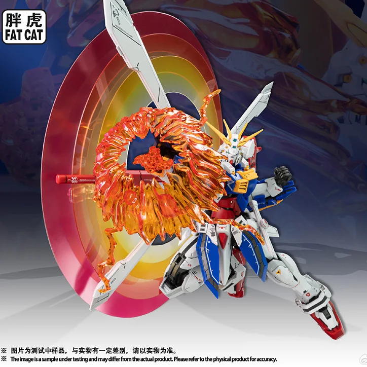 En Stock FAT CAT 1/100 II dieu échelle spéciale RG 1/144 Version agrandie assemblage modèle Kit figurine Robot modèle en plastique
