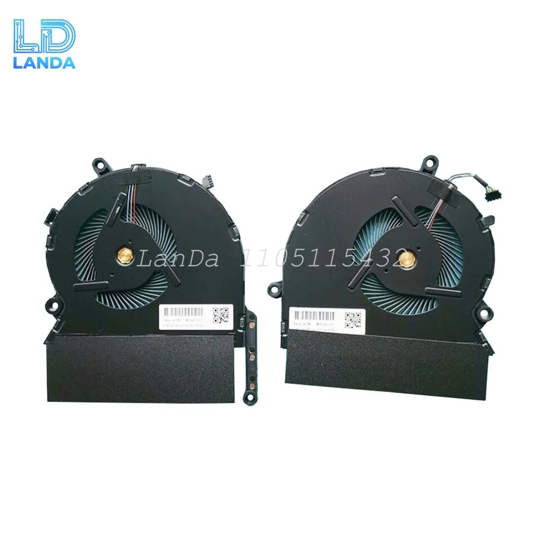 

GPU CPU Fan For HP 15-EB 15-EB0018no 15-EB1043dx TPN-Q226 M00226-001 M00227-001B