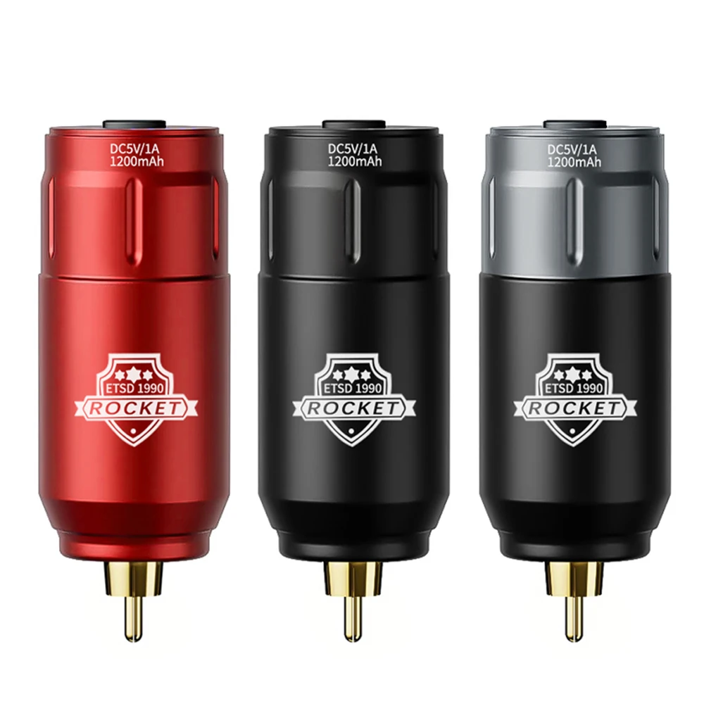 Mini Wireless Tattoo Power Supply For Rotary Tattoo Pen RCA Tattoo Battery Tattoo Supplies Rechargeable Cordless