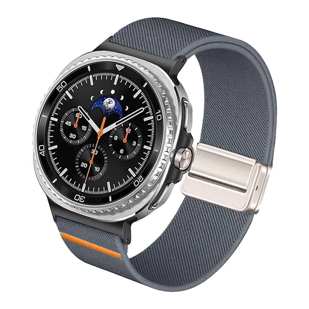 Magnetisches Nylon für Samsung Galaxy Watch 8 Band 40 mm 44 mm 8 klassisches Zubehör Handgelenk-Sportarmband Correa Galaxy Watch 8 Armband